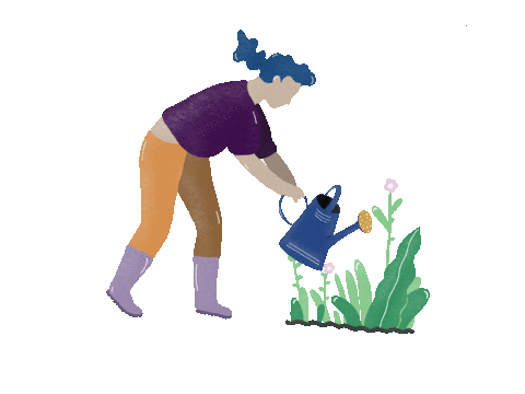 bebi_bunny giphythatsgonnabeanofrommedawg girl summer flower Sticker