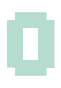 New York Pixel Sticker by Ali Graham