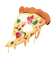 Pizza Cheese Sticker by Panamaweek