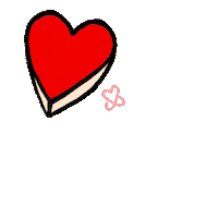 In Love Hearts Sticker by Keep A Breast