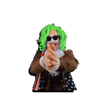 Grinning Joker Laughing Sticker