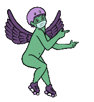 Pew Pew Finger Guns Sticker by CIB Crew