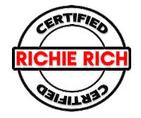 diamond chain Sticker by Richie Rich