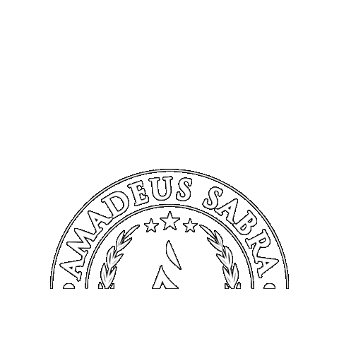 Amadeus_Sabra logo beauty salon lebanon Sticker