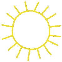 Sunny Day Summer Sticker