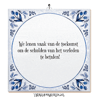 Humor Spanning Sticker by Tegelspreuken.nl