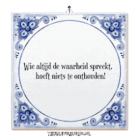 Humor Respect Sticker by Tegelspreuken.nl