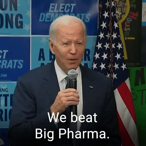 We beat Big Pharma.