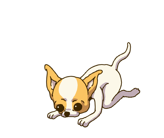 Animation Dog Sticker