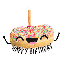 Happy Birthday Smile Sticker