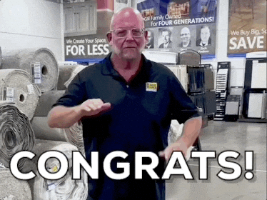 All Right Good Job GIF by Floor Trader of Tacoma