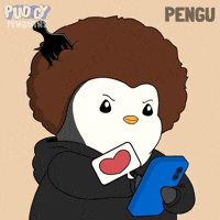 Text Chatting GIF by Pudgy Penguins