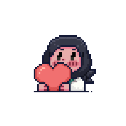 pixlixza giphyupload heart emoji pixel art Sticker