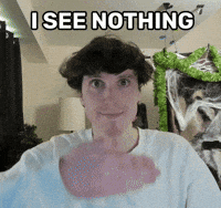 Peeking Cant See GIF