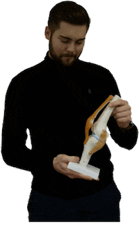 Physio Knie Sticker by Physiotherapie Matthias Kranz