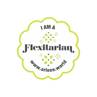Proud Vegan Sticker by Arlene!