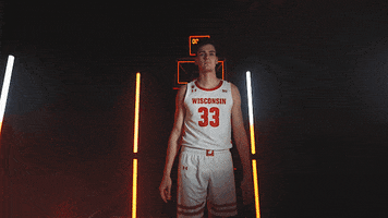 College Basketball Chris GIF by Wisconsin Badgers