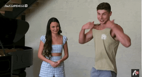 Twinmyheart Twins Veronicamerrell Vanessamerrell Merrelltwins Lol Funny Humor Laugh Rofl Shirtsoff GIF by AwesomenessTV
