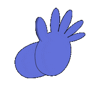 lisafremder hello hi bye wave Sticker