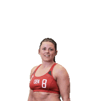 Beach Handball Sticker by Dansk håndbold