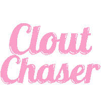 Clout Chaser Sticker