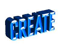 Art Create Sticker by Mat Voyce