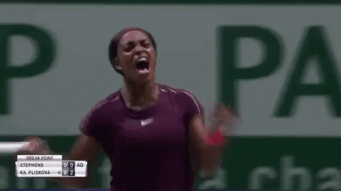 excited let's go GIF by WTA