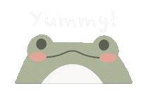 Food Frog Sticker