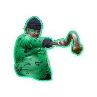 The Riddler Snake Sticker by Matty Matheson