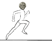 marathon running Sticker by Vivid Cuisine