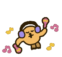 Sea Otter Dancing Sticker by takadabear