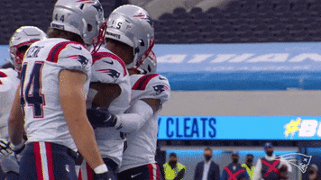 Happy Damiere Byrd GIF by New England Patriots