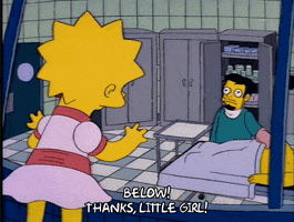 scared homer simpson GIF