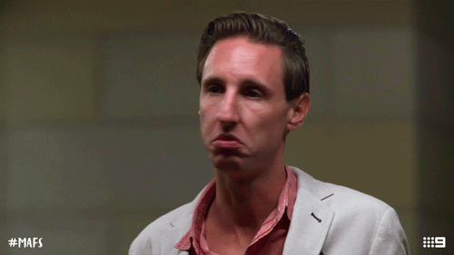 No Way Head GIF by Married At First Sight Australia