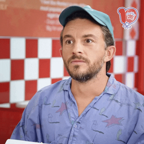 Jonathan Bailey Pointing GIF by Chicken Shop Date