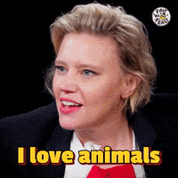 Kate Mckinnon Pets GIF by First We Feast