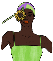 Summer Woman Sticker