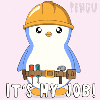 Work Penguin GIF by Pudgy Penguins