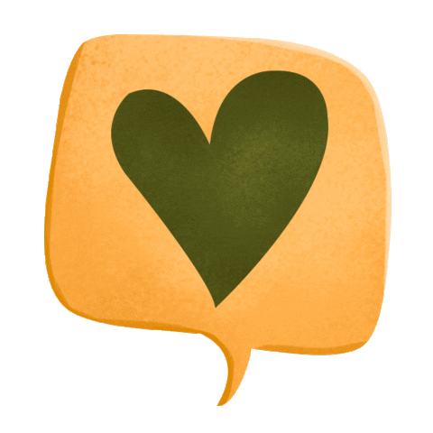 Heart Bubble Sticker by Cake Together