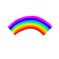 kichi83 rainbow 彩虹 kichi83 Sticker