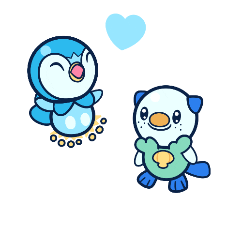 SteveKstickers love pokemon sweet romance Sticker