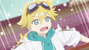 Scared Magical Girl GIF