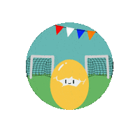 Football Egg Sticker by LioxFoundation