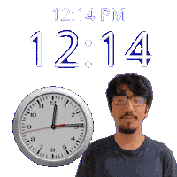 12Pm Sticker