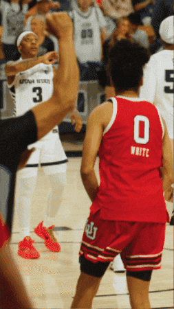 College Basketball Ncaa GIF by Utah Women's Basketball