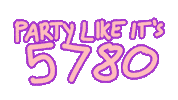 New Year Party Sticker by Alma