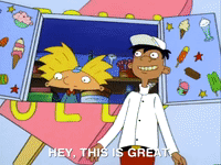 hey arnold nicksplat GIF