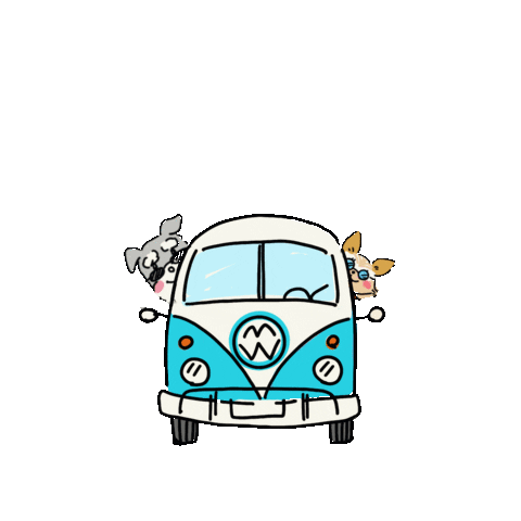 Happy Travel Sticker by Wonderwans