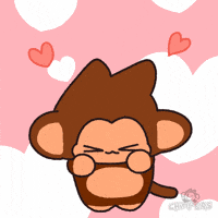 I Love You Hearts GIF by Chimpers