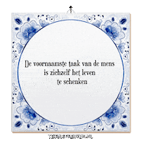 Nl Reflectie Sticker by Tegelspreuken.nl